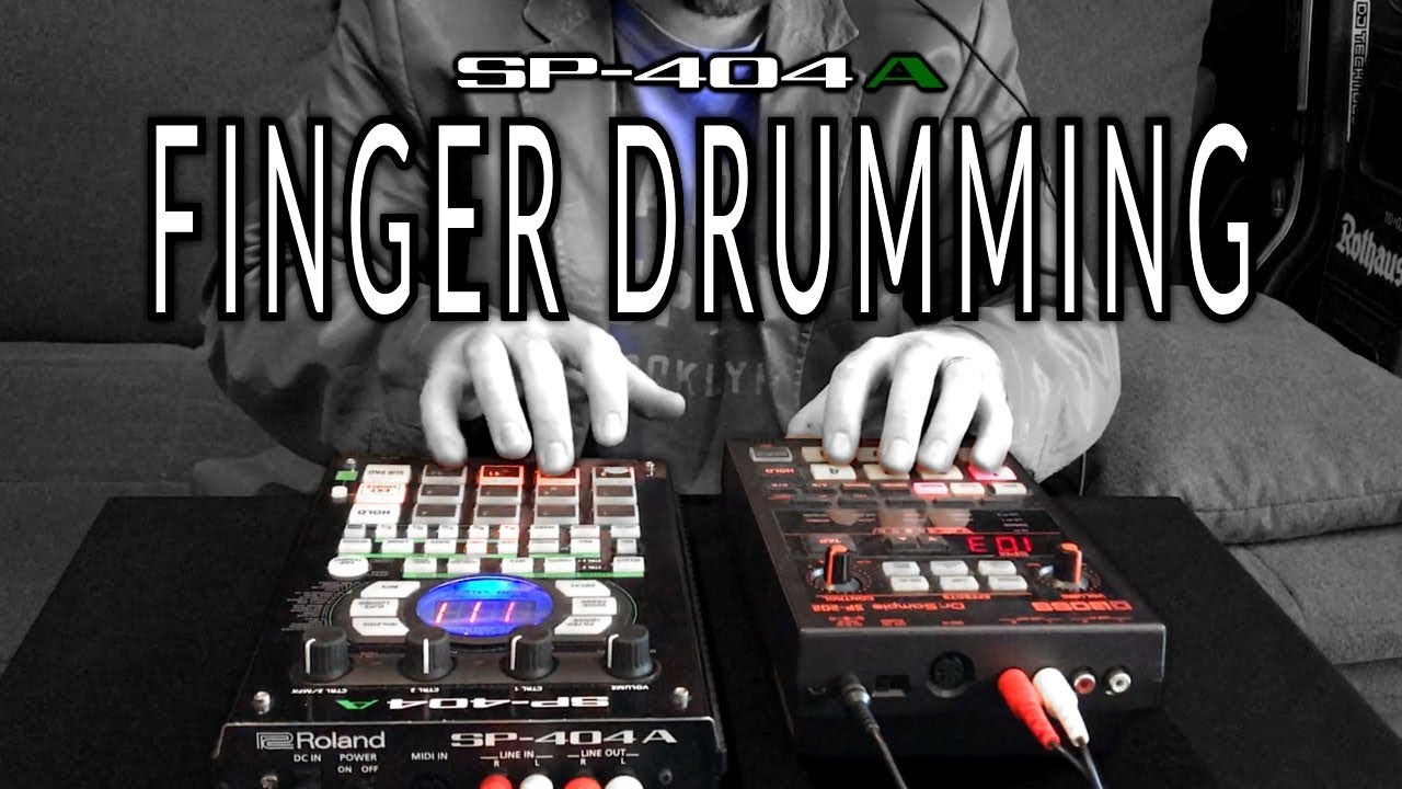 How to Finger Drum on the SP 404 [Technique, Pad Layout & Samples Tutorial]