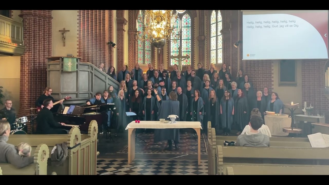 Öppna mitt hjärta med Eslöv Gospel i Eslövs kyrka 2025-10-19