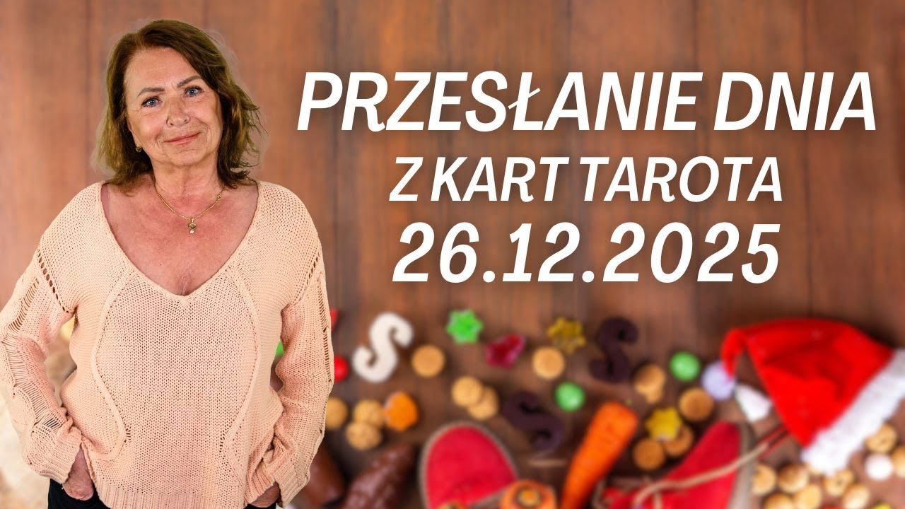 PRZESŁANIE DNIA z kart Tarota .12.2025 - Joanna Stawińska #przesłaniednia #kartadnia