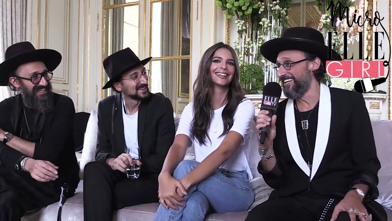 Emily Ratajkowski, designer of THE KOOPLES ! | Micro ELLE Girl | En exclusivité sur Elle Girl