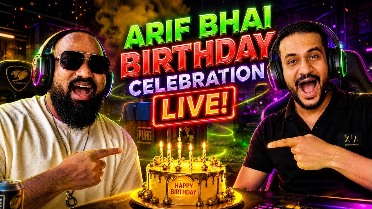 HAPPY BIRTHDAY ARIF BHAI! 🎂🔥 ULTIMATE ROYALE PUSH - KING-eSports