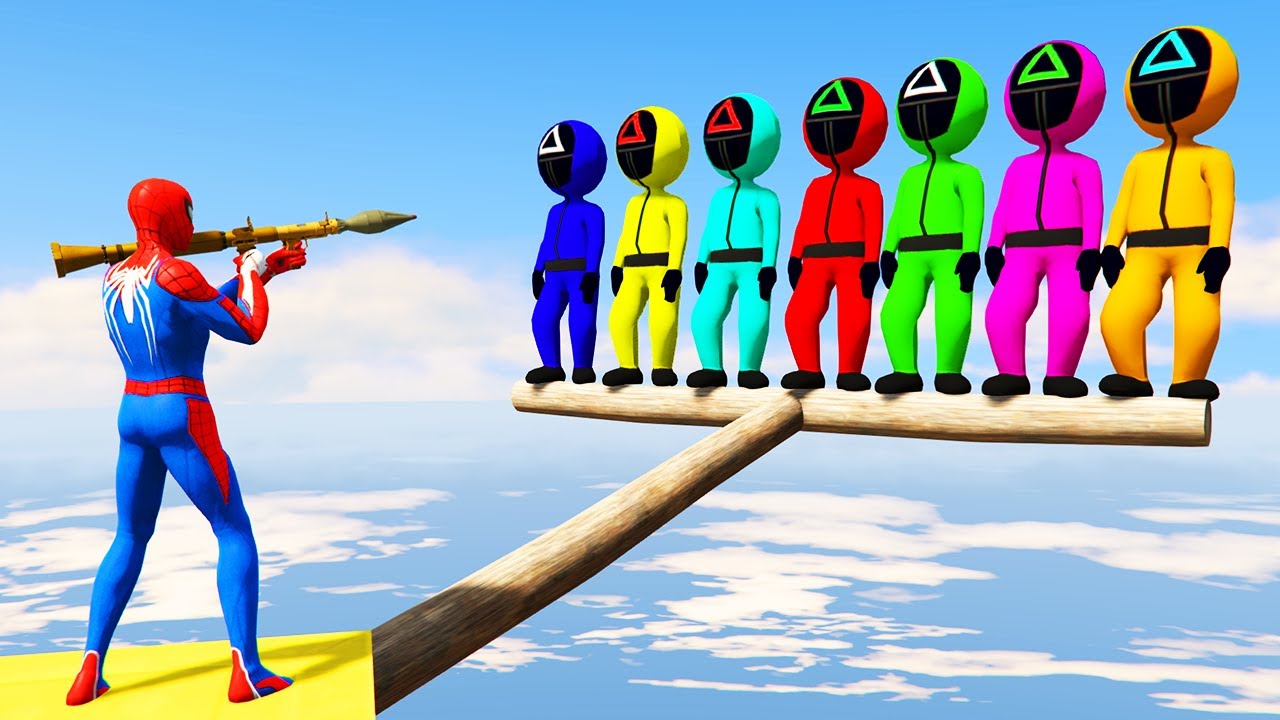 GTA 5 Epic Ragdolls | Spiderman and Super Heroes Jumps/fails Episode 87 (Euphoria Physics)