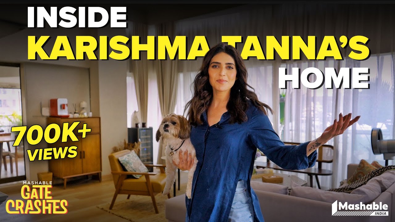 Inside Karishma Tanna's Luxury Mumbai Home | House Tour | Mashable Gate Crashes | EP08