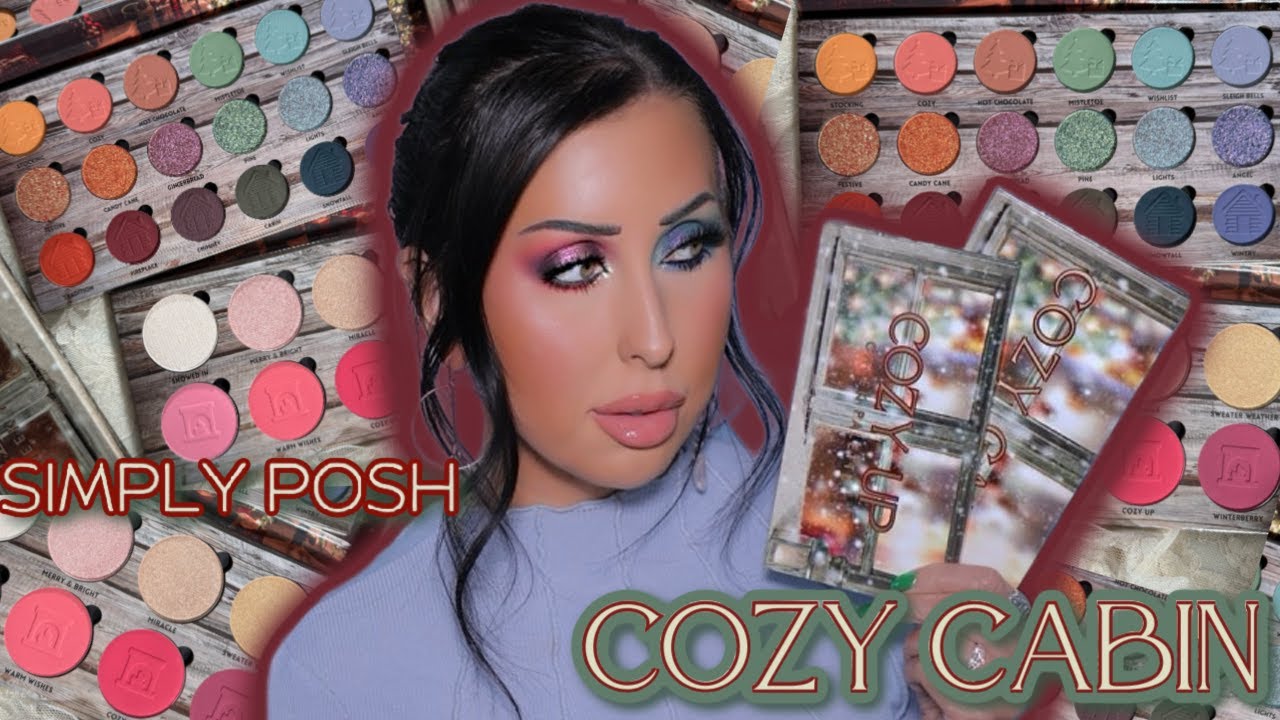 SIMPLY POSH COZY CABIN HOLIDAY COLLECTION | 2 LOOKS + SWATCHES