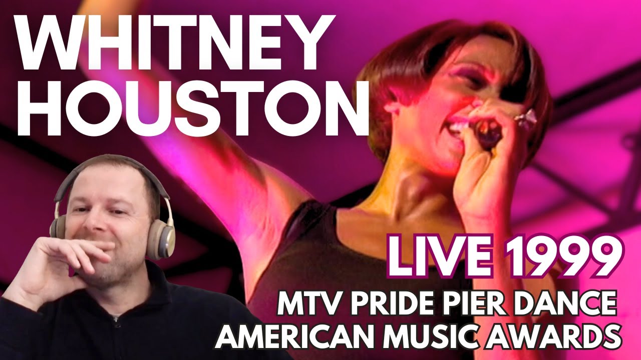 WHITNEY HOUSTON- AMAs- My Love Is Your Love/ Until You Come Back + Heartbreak Hotel Remix (Reaction)