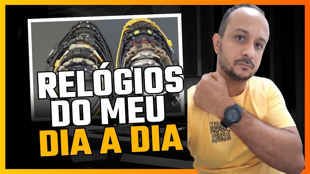 Meus Relógios Favoritos para o Dia a Dia: G-Shock, Orient, Casio e Mais!