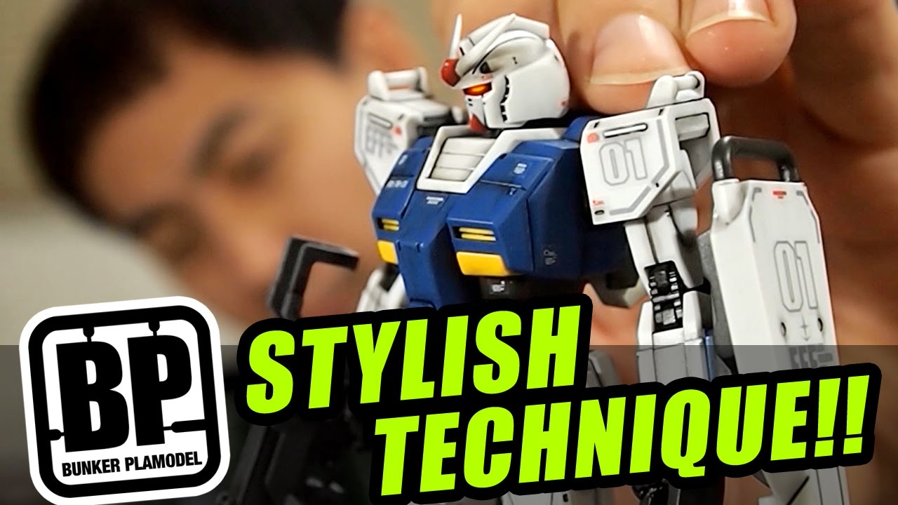 [HG] RX78_01[N]Gundam Local Type국지형 건담 (건프라 뽀대나게 만들기)(EN SUB)