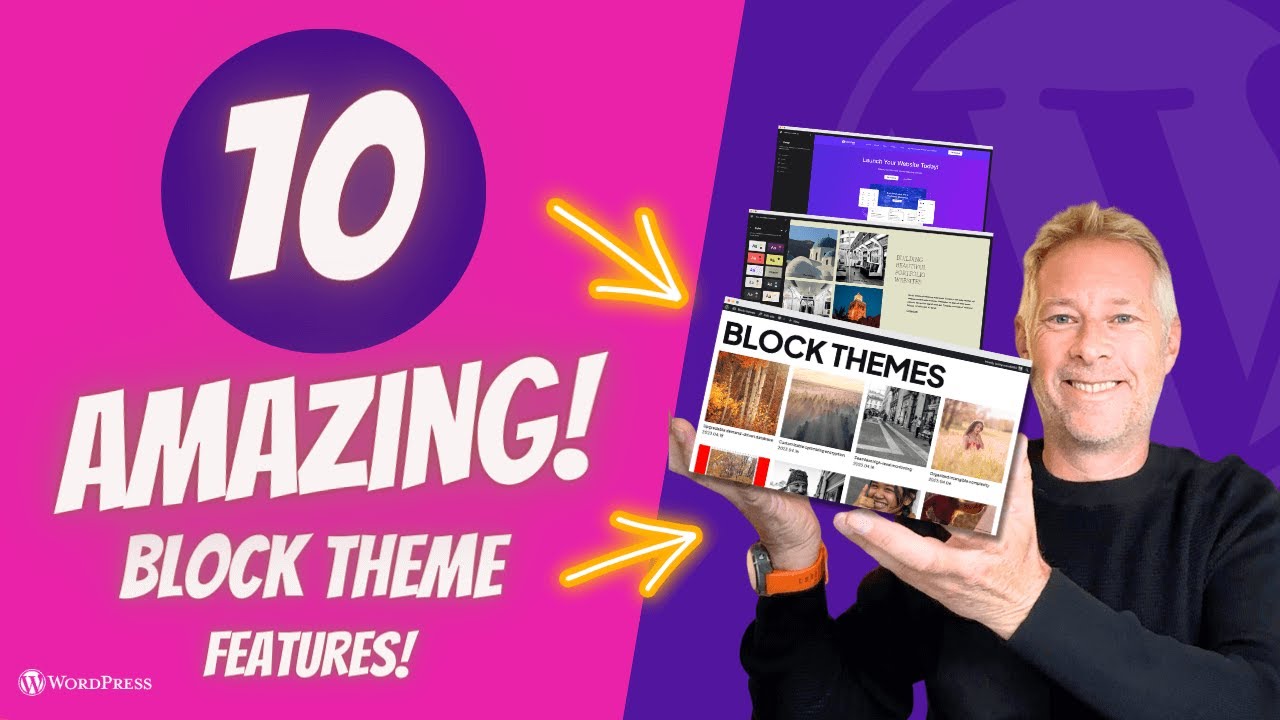 УДИВИТЕЛЬНО! WordPress Block Themes — БЕСПЛАТНЫЕ функции 🔥