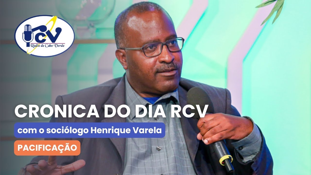 Cronica RCV com sociólogo Henrique Varela. Tema: pacificação