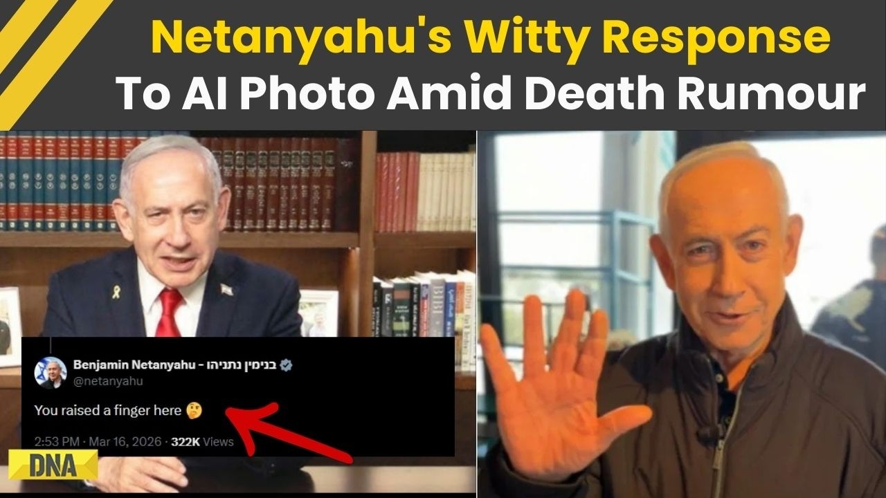 Israel Iran War: PM Netanyahu's Sarcastic Response To AI Photo Amid Death Rumours | Israel-Iran News