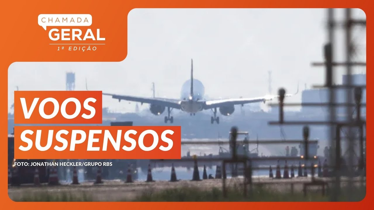 Falha em sistema da Aeronáutica impede voos no ​Brasil | Chamada Geral 1
