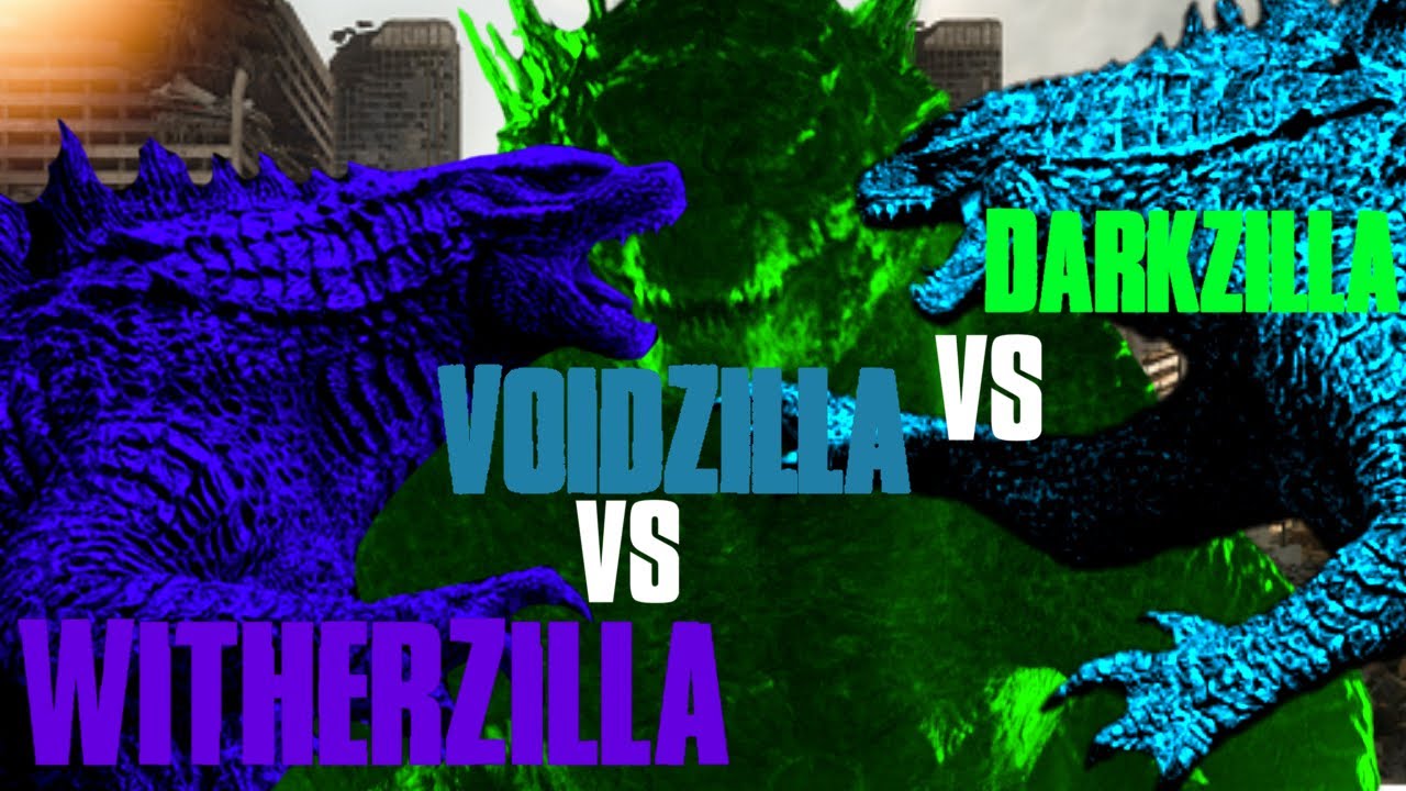 WitherZilla Vs VoidZilla Vs DarkZilla (Oc’s Battle)