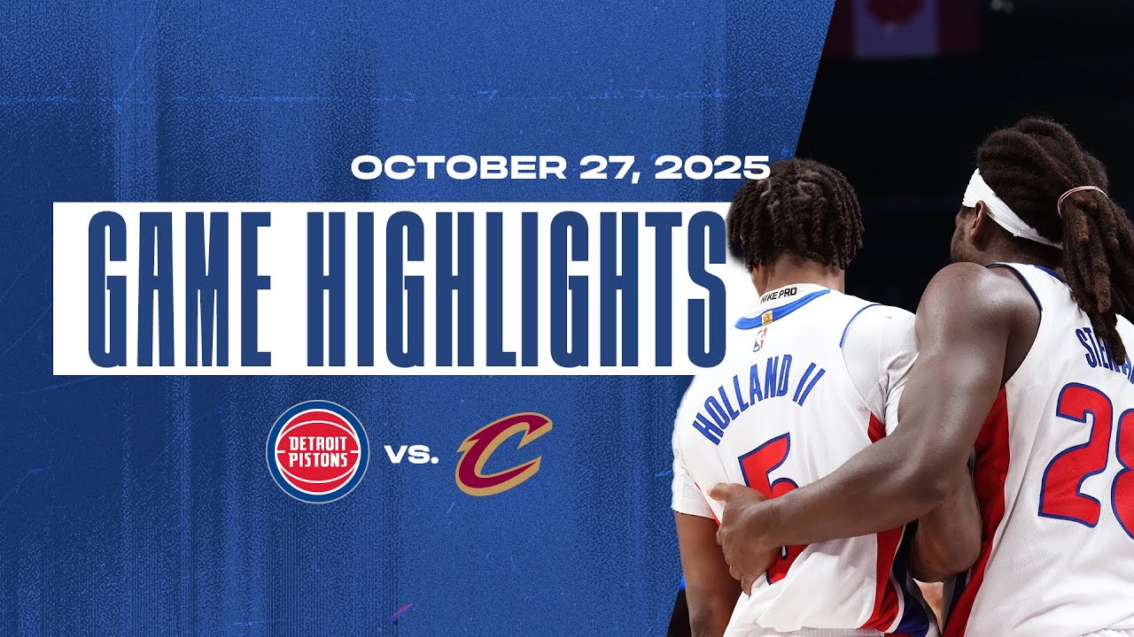 Full Game Highlights l Detroit Pistons vs Cleveland Cavaliers 