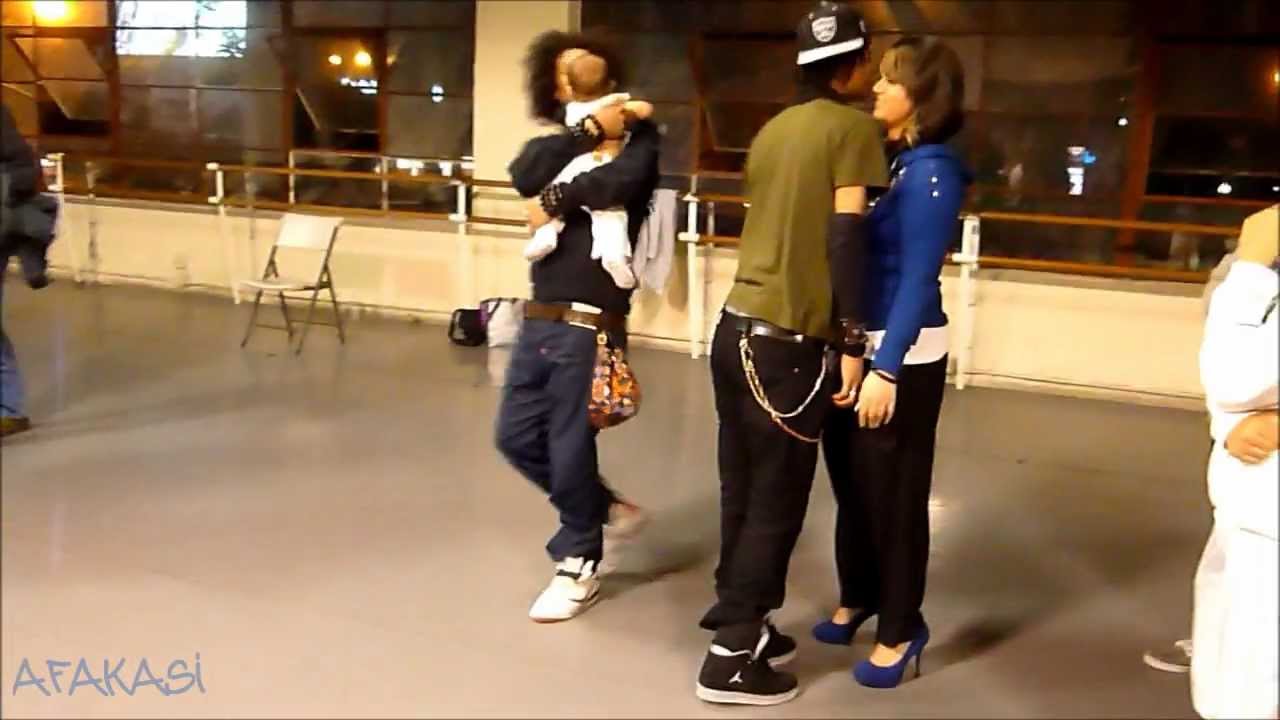 Les Twins, Akalina, &+ Emmyliah @ San Francisco Workshop April 2012