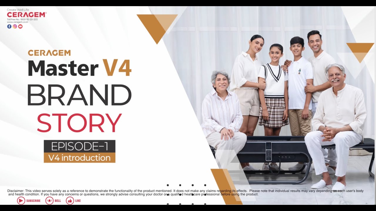 Master V4 Introduction | Ceragem Brand Story | Episode 1