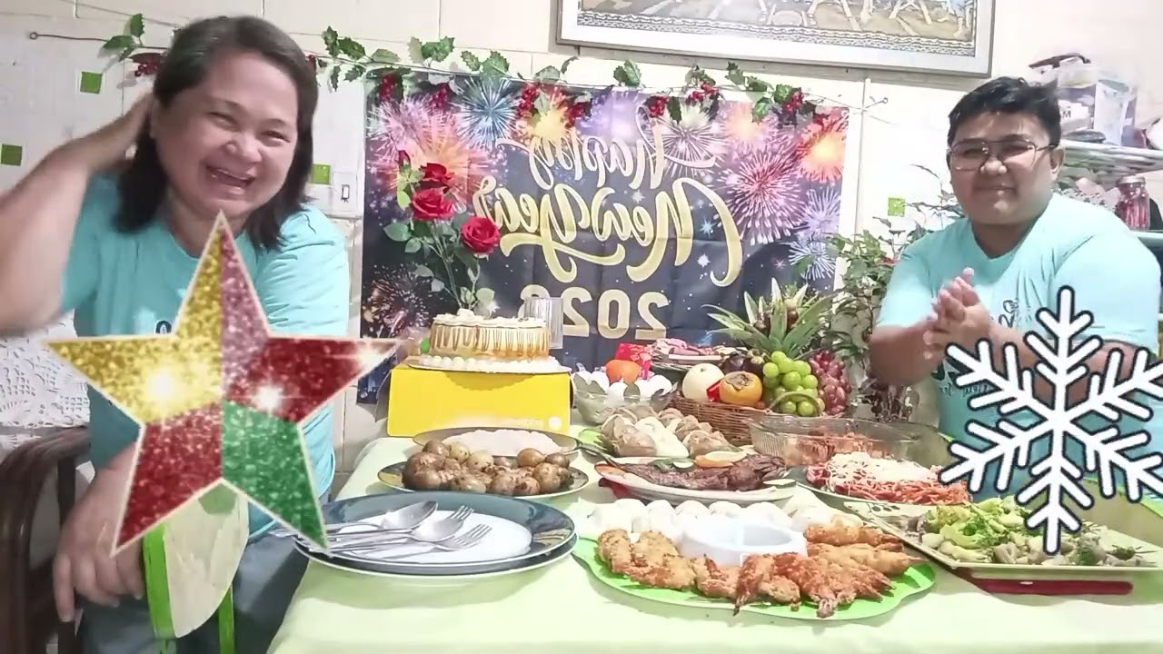 Media Noche to New Year's Day 2026 #newyearscelebration #medianoche  #smallyoutuber 
