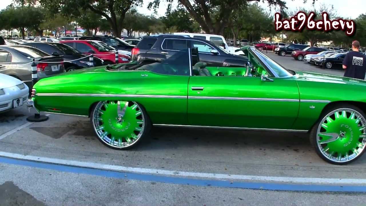 Candy Green 75 Caprice Donk Vert on 28