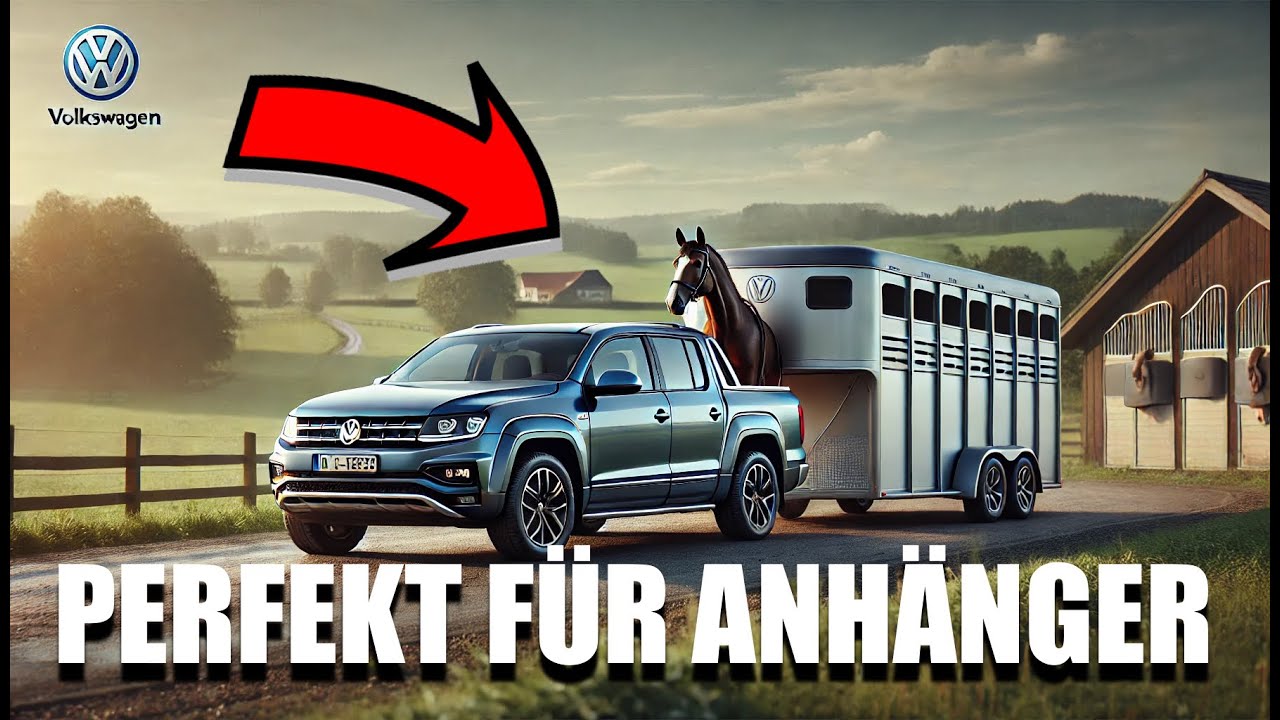 VW Amarok &ndash; Das perfekte Zugfahrzeug f&uuml;r Anh&auml;nger | Anh&auml;ngelast, Kosten & LKW Zulassung erkl&auml;rt