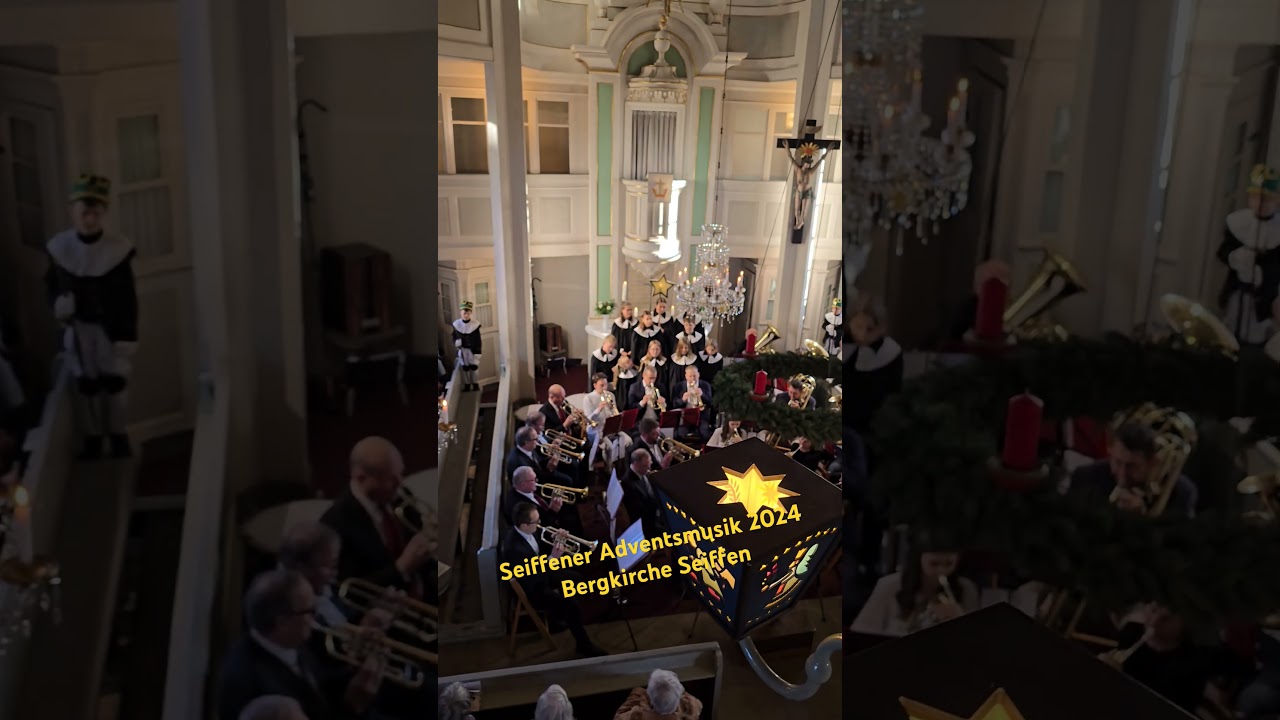 Seiffener Adventsmusik in der Bergkirche #seiffen #weihnachten #holidayswithyoutube