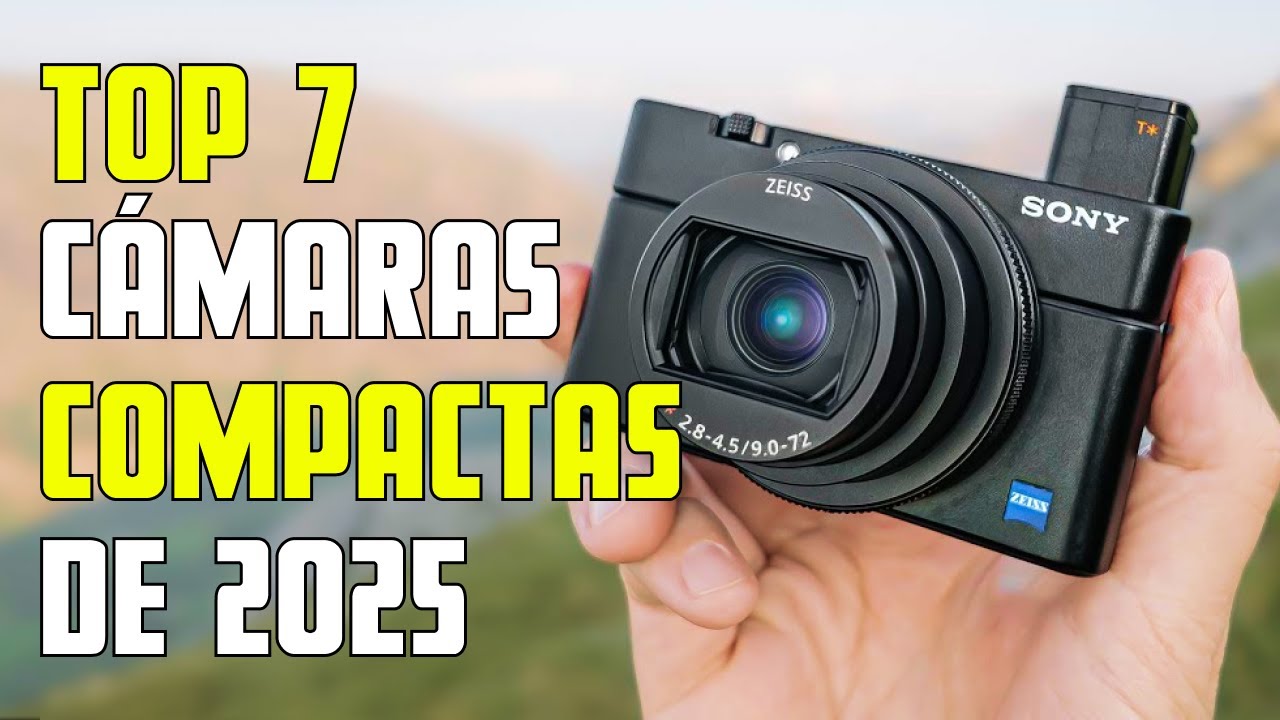 📷 Las 7 MEJORES C&aacute;maras Compactas Digitales BARATAS de Amazon [2025]✅[Calidad/Precio] Para Viajar