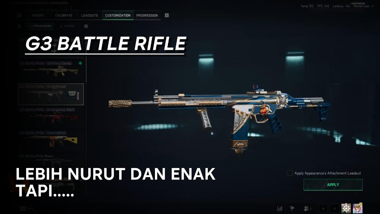 Cobain G3 Battle Rifle, Lebih Nurut Dari ASH-12 - Delta Force Garena Indonesia - Part 89
