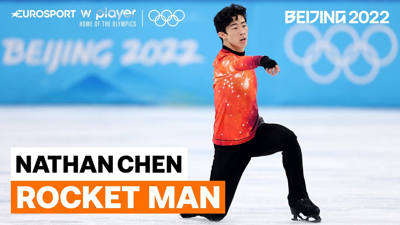 Piękny występ do muzyki Eltona Johna - Rocket Man | ZŁOTO Nathan Chen | Pekin 2022