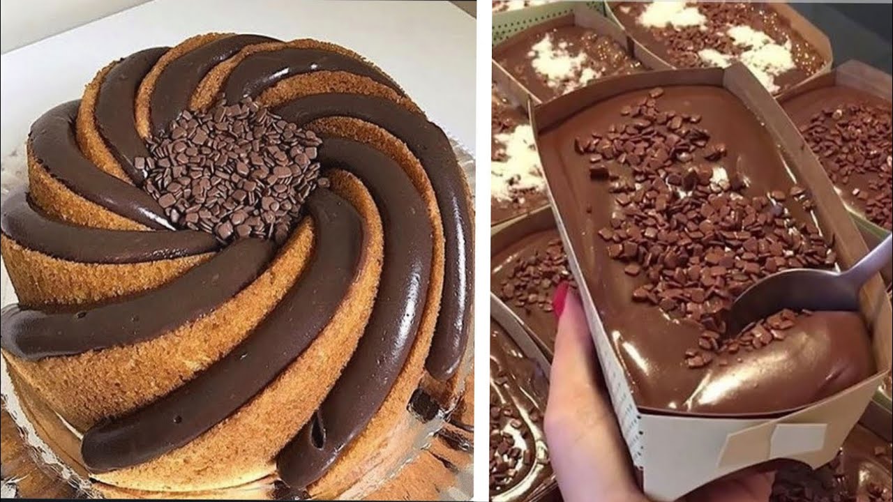 Fancy Chocolate Cake Decorating Ideas | Delicious Chocolate Cake Recipes | So Yummy Cake Ideas