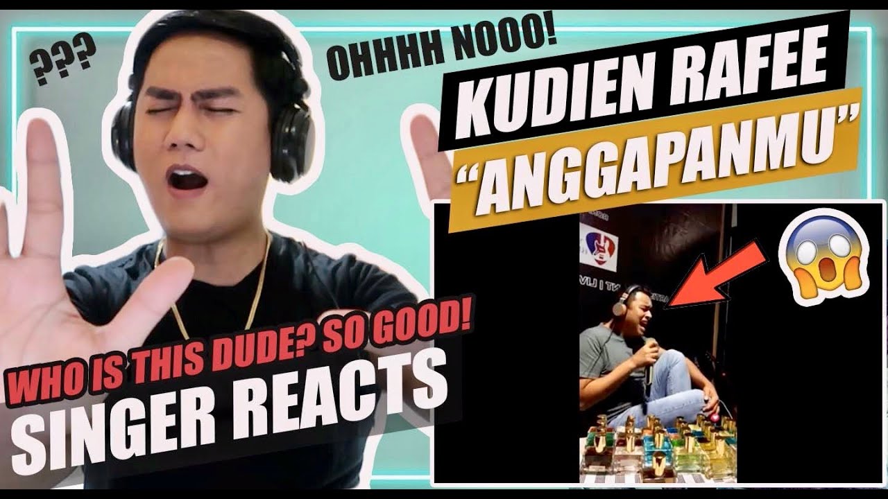 Dude Sings Anggapanmu [Ziana Zain] - Kudien Rafee [Male Version] | SINGER REACTION