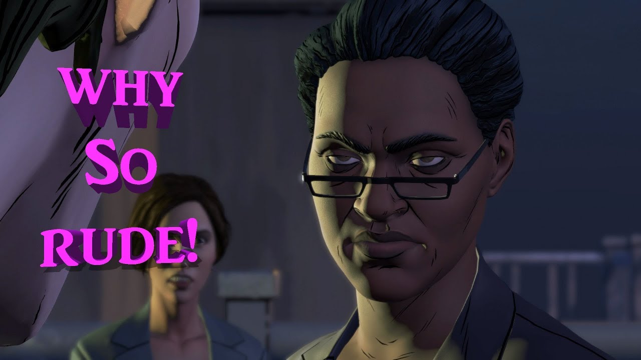 Telltale Batman Episode 4 What Ails You - John Tells Waller She is Rude