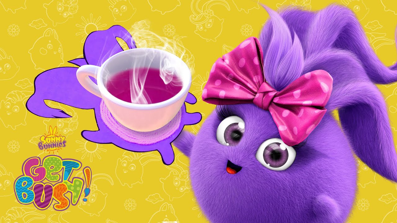 SUNNY BUNNIES - How to Make Heat Coasters | GET BUSY COMPILATION | Cartoons for Children