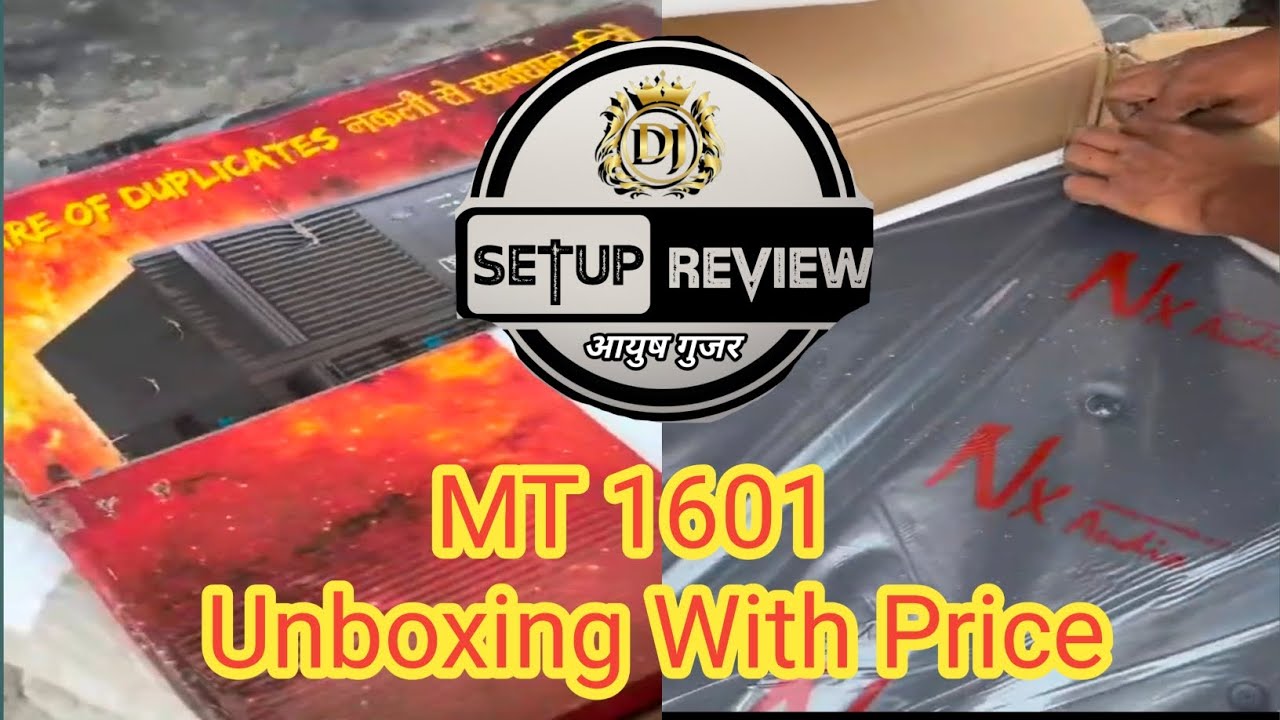 Unboxing MT 1601 Review Nx Audio original MT1601