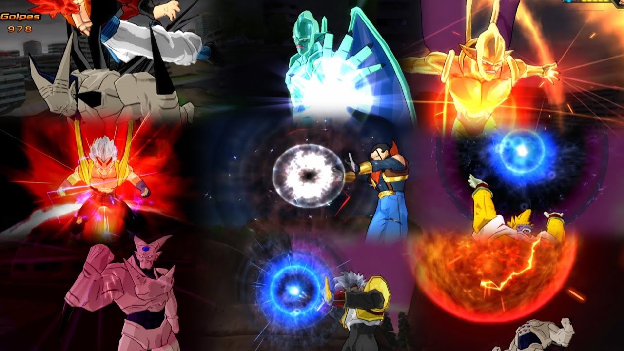 Todos Los Villanos De GT Especiales Y Transformaciones DBZBT4 Latino