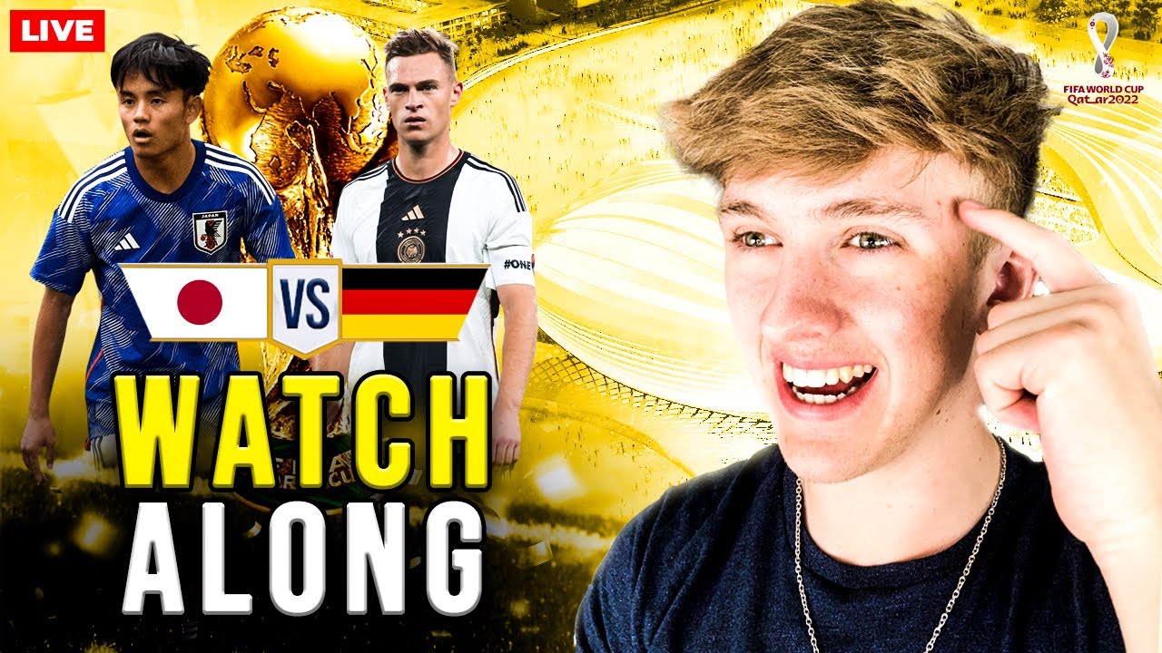 GERMANY vs JAPAN Live Watchalong | World Cup 2022