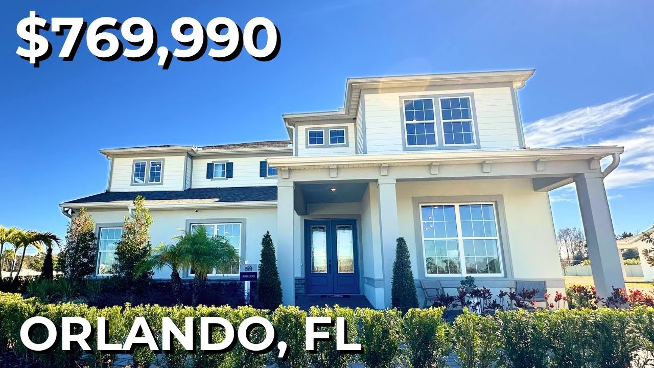 Nueva Construccion Casa en ORLANDO, FLORIDA | 4 HABITACIONES | 4 BANOS