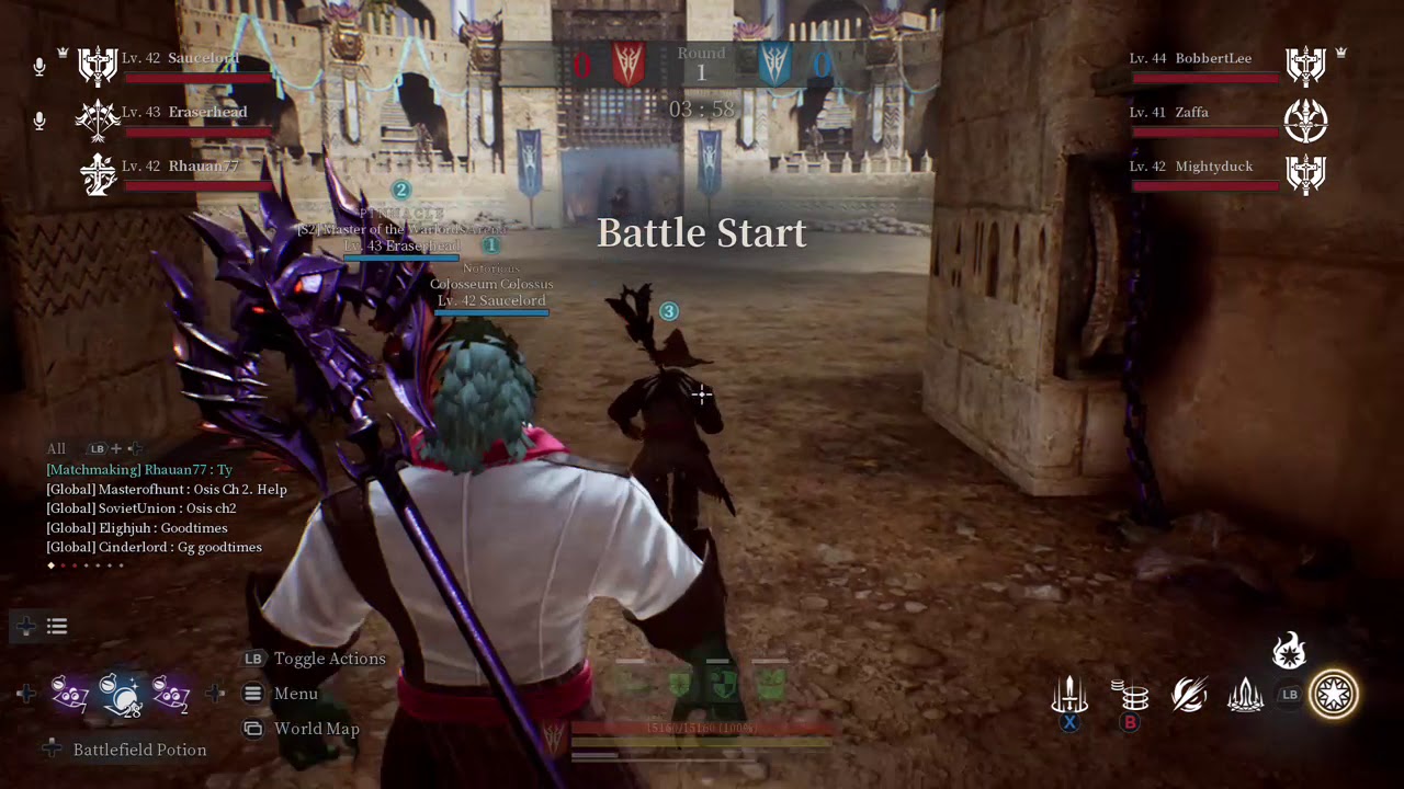 Bless Unleashed PVP Moments