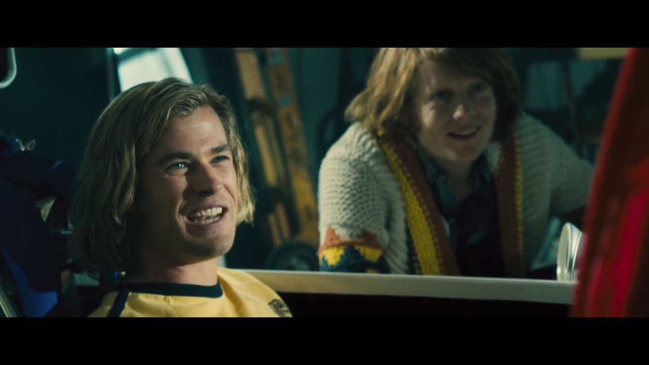 RUSH (2013) | James Hunt gets F1 car (surprise) | Kinoman