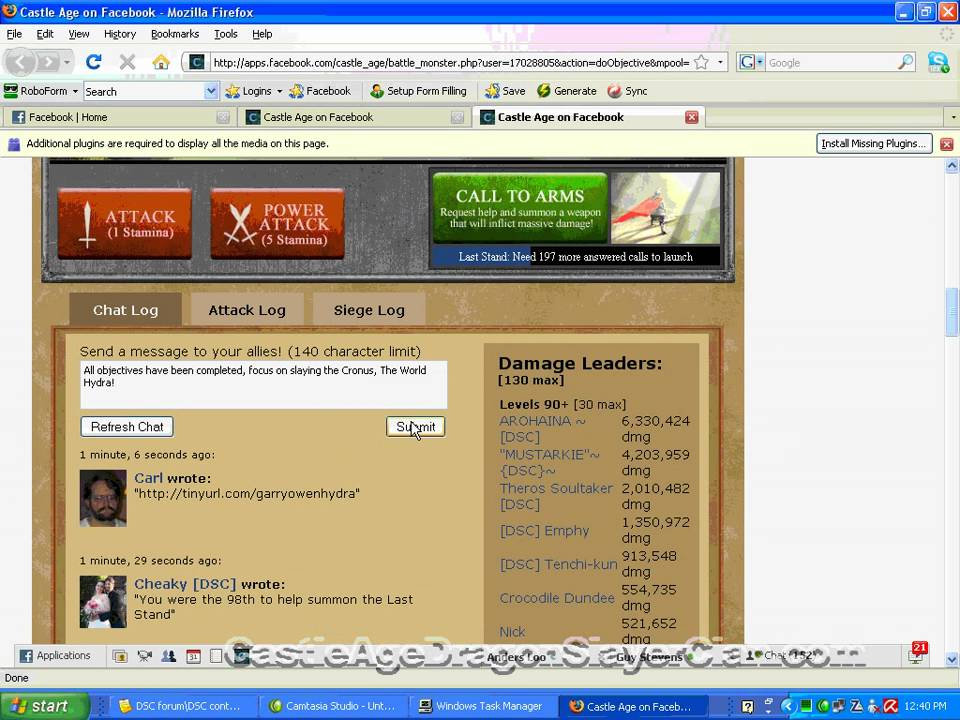 New Castle Age Record!