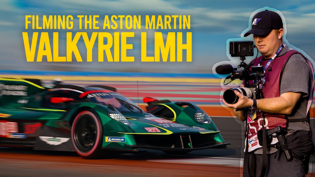 Filming the Aston Martin Valkyrie DEBUT in Qatar