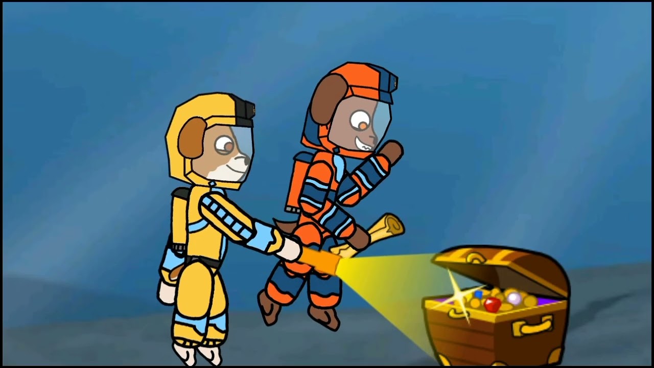 Aventura no caçar ao Tesouro! // Paw Patrol // Animation Dc2 // Animação Brasileira 🇧🇷