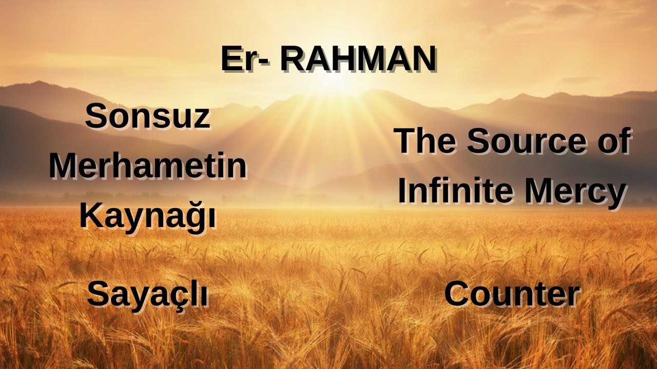 Ya Rahman | Dhikr (298x) | Guided Meditation with Counter