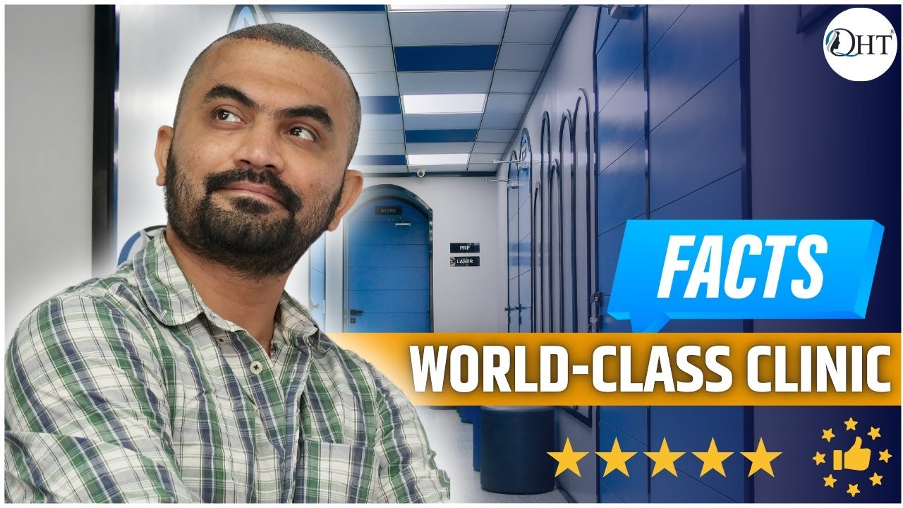Best Hair Transplant in India - QHT Regrow Reviewed by patient || Clinic Inside Walkthrough