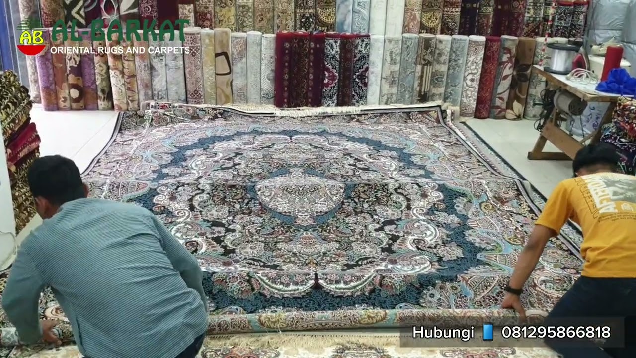 Karpet Improt Iran 🇮🇷 || Super Tebal dan Lembut || Tersedia Berbagai Macam Ukuran