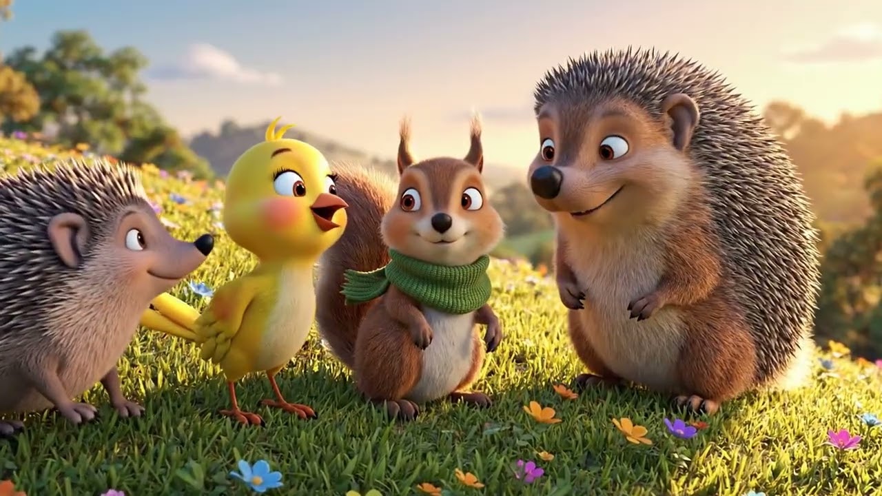 Ollie the Brave Little Squirrel 🐿️✨ | A Sweet Kids Story
