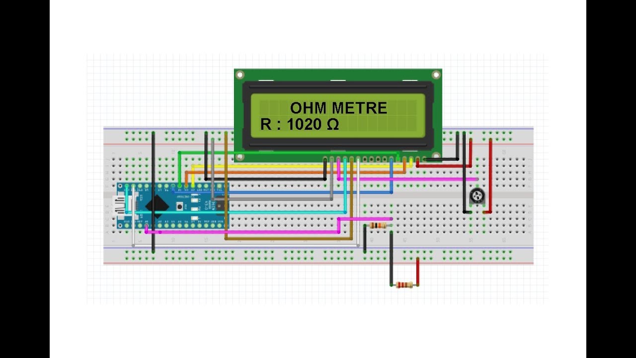 Arduino ile Direnç Ölçer (OHM Metre) Yapımı