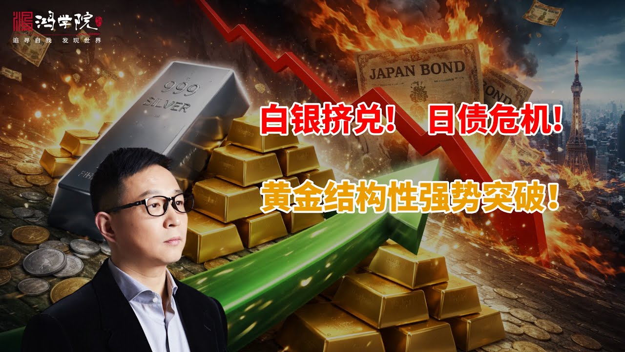 白银挤兑！日债危机！黄金结构性强势突破！