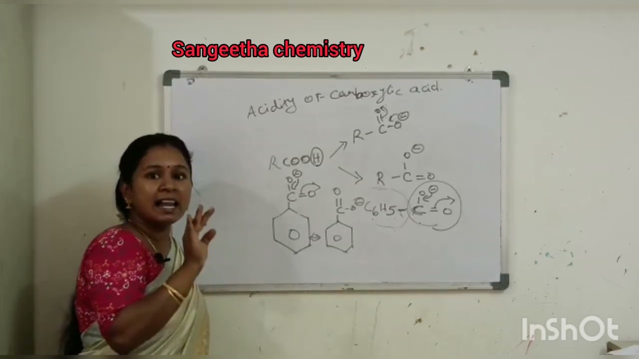 #Acidity of carboxylic acid full explanation in Tamil # sangeetha chemistry @