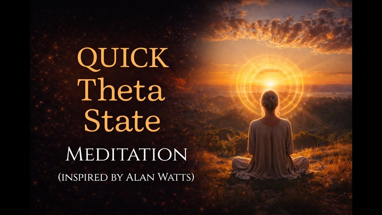 Stop Doing, Start Being: Deep Theta Meditation (Inspired by Alan Watts)