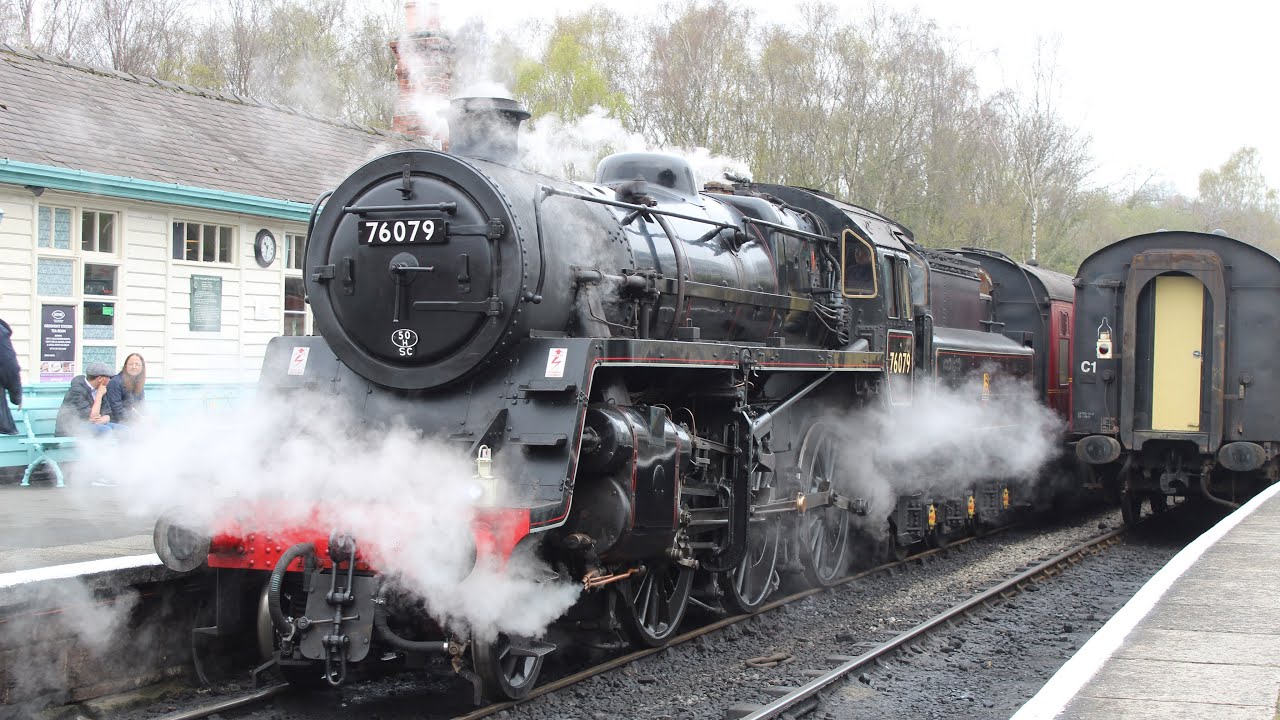 A busy day on the North Yorks Moors Railway with 92134, 76079 and more!! NYMR 12/4/2022!