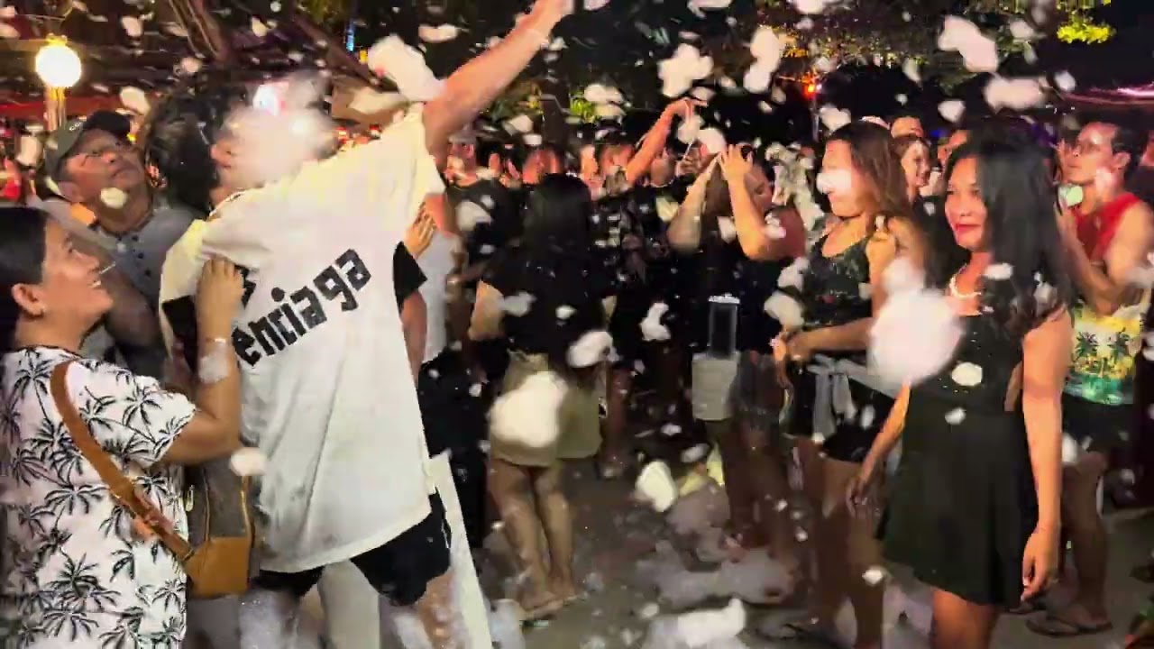 Siargao beach club foam party part 3 