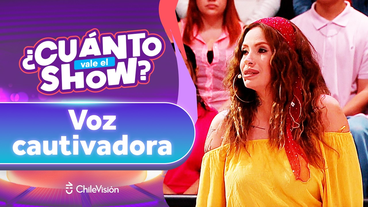 ¡LO DIO TODO! Sandra Inostroza sorprendió en el escenario con su impecable voz - Cuánto Vale El Show
